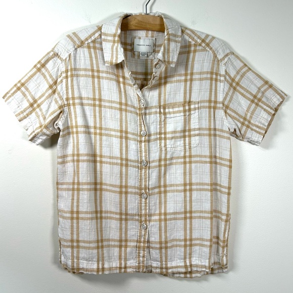 American Eagle | Oversized Boyfriend Resort Shirt - Picture 7 of 15